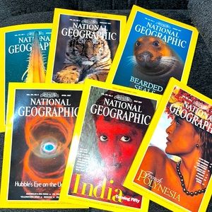 National Geographic 1997 (LOT OF 6)